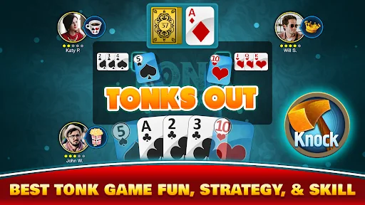 Play Tonk : Tunk Card Game