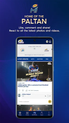 Mumbai Indians Official App