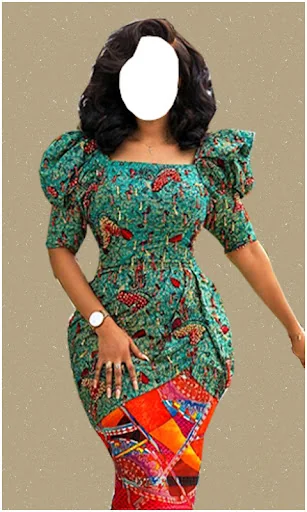 Fashion Ankara Dress PhotoSuit
