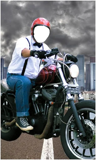 Men Bike Photo Maker