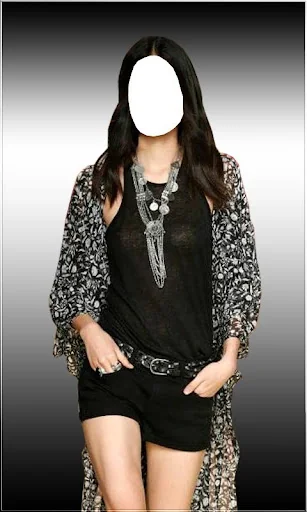 Stylish Girl Photo Suits