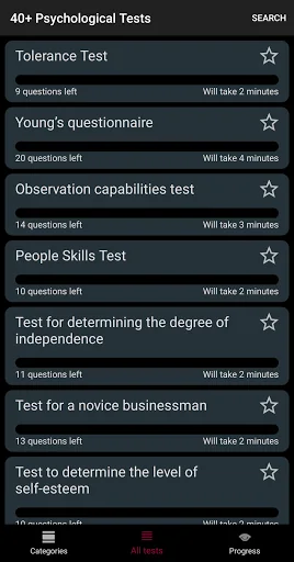 40+ Psychological Tests screenshot 3