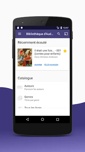 French AudioBook Library screenshot 1