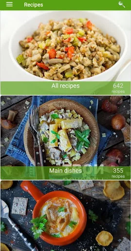 Mushroom recipes
