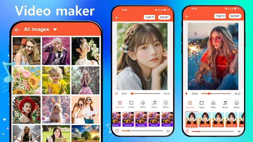 Video Maker from Photos, Music