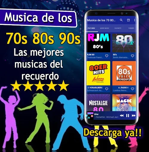 Musica de los 70 80 90 screenshot 3
