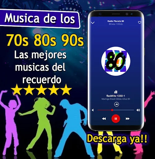 Musica de los 70 80 90 screenshot 4