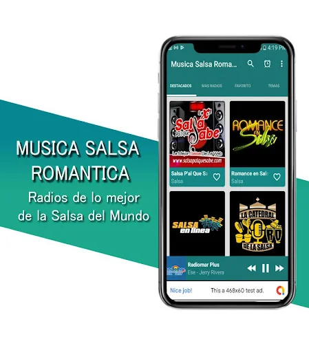Musica Salsa Romantica screenshot 1