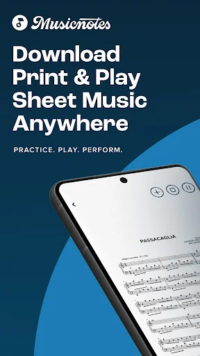 Musicnotes Sheet Music Player screenshot 1