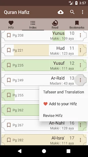 Quran Hafiz screenshot 2