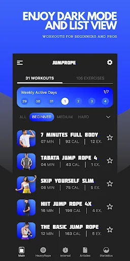 Jump Rope Training App screenshot 2