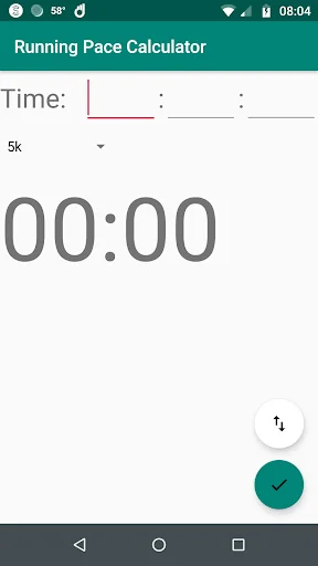 Running Pace Calculator