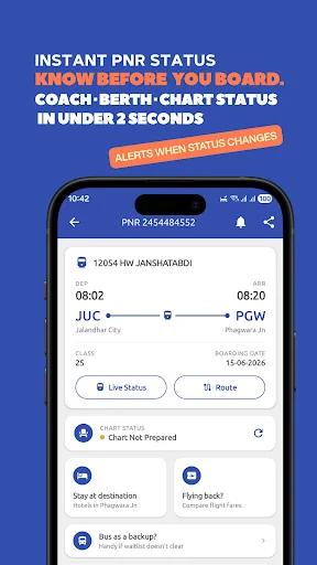 EasyTrain: PNR & Live Status screenshot 2