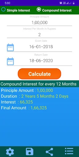 Interest Calculator