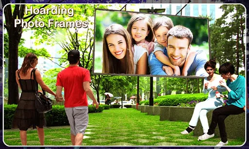 Hoarding photo frame editor