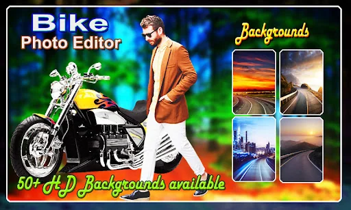 Bike Photo Frame Editor