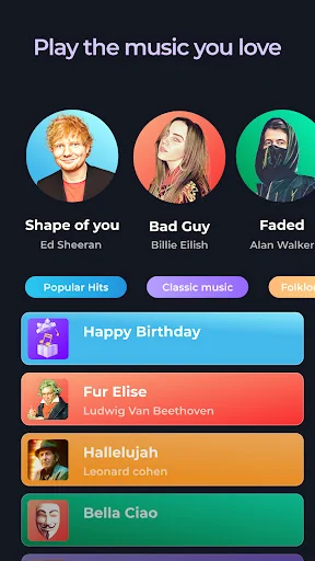 Piano - music & songs games screenshot 2