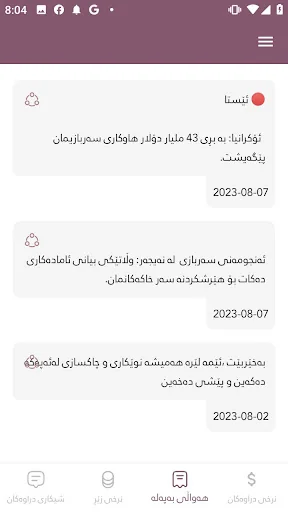 بۆرسەی جیهان & البورصة العالم screenshot 4