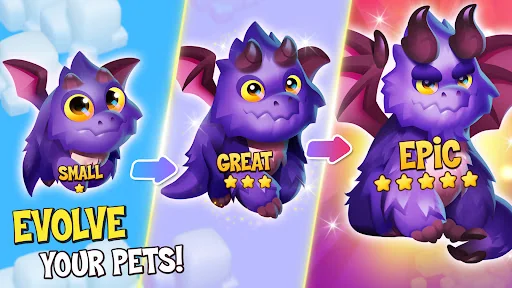 Merge World Above Magic Puzzle screenshot 3