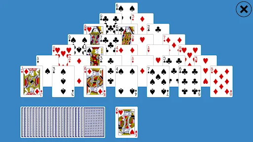 Classic Pyramid Solitaire