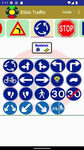 Ethiopian Traffic Symbols screenshot 4