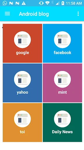 CREATE YOUR OWN ANDROID APP screenshot 1