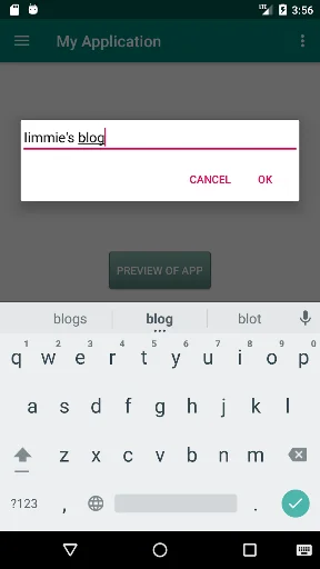 CREATE YOUR OWN ANDROID APP screenshot 4