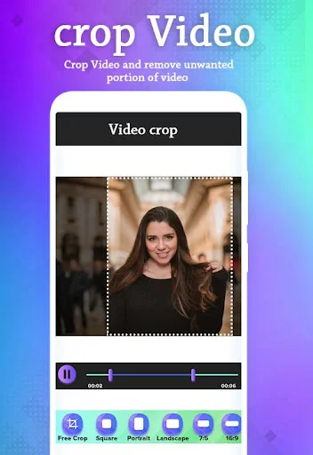 Video Crop - Cut Video, Video  screenshot 2