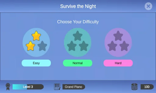 Magic Piano Survive The Night screenshot 2
