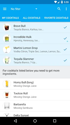 My Cocktail Bar screenshot 2