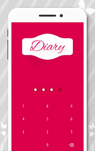 Diary - Journal with password screenshot 1