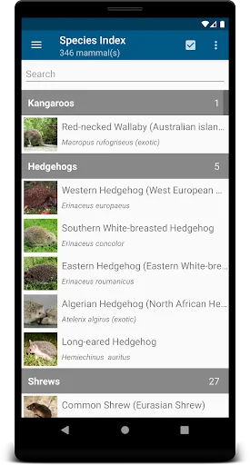 Stuarts European Mammals