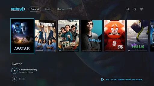 Enjoy Movies Your Way