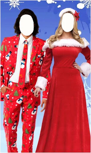Christmas Couple Photo suits