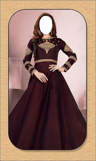 Women Gown Dress Photo Suit