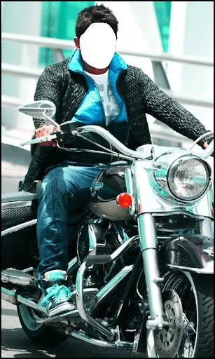 Men Bike Photo Maker