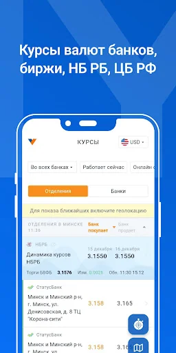 Myfin.by - курсы валют и банки screenshot 2
