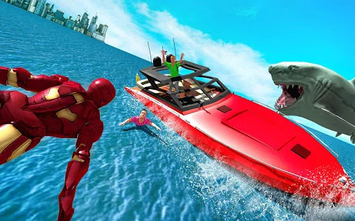 Iron Robot Rescue Mission screenshot 1
