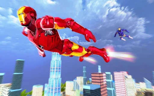 Iron Robot Rescue Mission screenshot 2