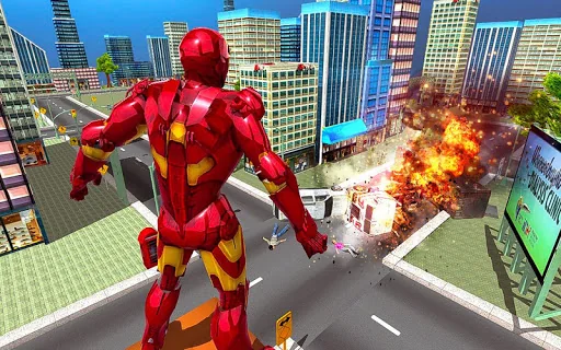 Iron Robot Rescue Mission screenshot 3
