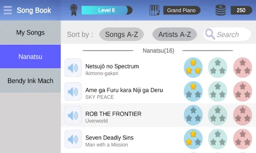 Piano Tap Nanatsu no Taizai