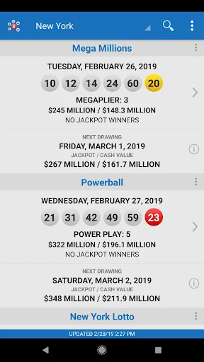 Lotto Results - Lottery in US screenshot 2