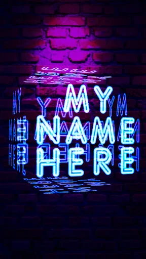 My Name 3D Live Wallpaper screenshot 1