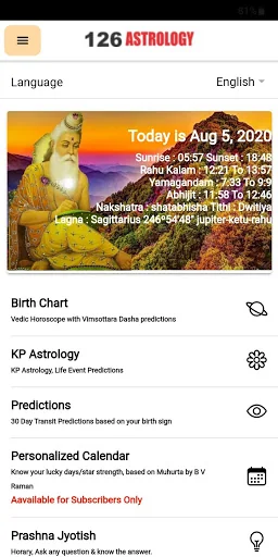 126 Astrology: KP & Vedic