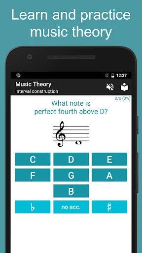 MyMusicTheory - music theory screenshot 1