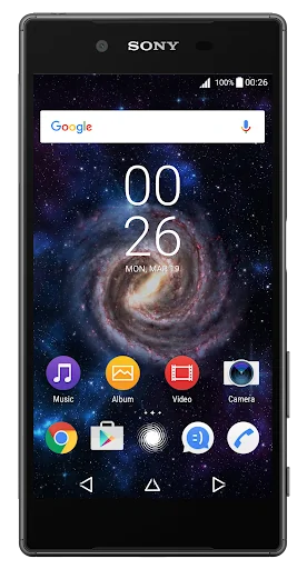 Galaxy for Xperia™ Theme