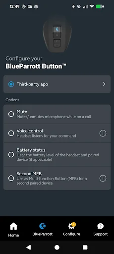 BlueParrott App screenshot 2
