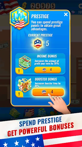 Trump's Empire: Idle game