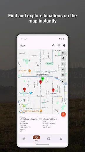 GPS Coordinates Converter Lite screenshot 3