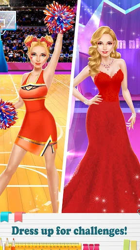 Back-to-School Makeup Games screenshot 2